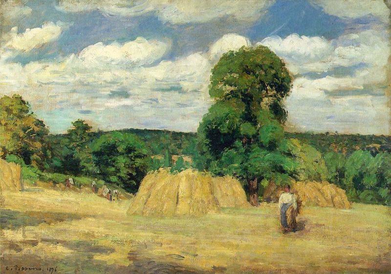 Camille Pissarro Ernte Sweden oil painting art